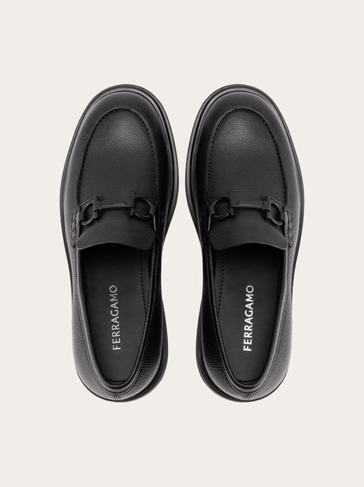 FERRAGAMO 菲拉格慕 莫卡辛鞋男  0784396-001 .【鞋底有膜，试穿小心】 商品图3