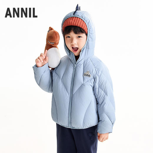 【实体店同款】男童短款羽绒服冬季新款安奈儿童装XB545067 商品图2