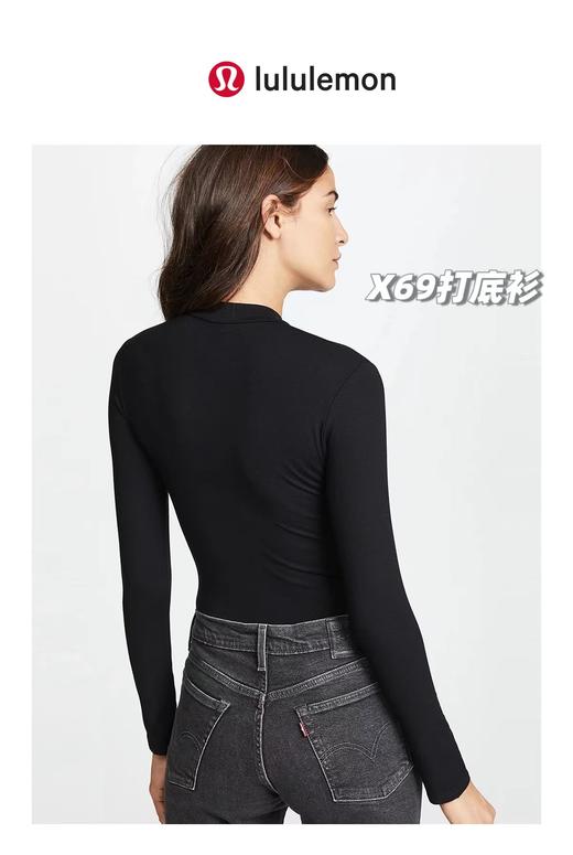 D102029一包2件！2025秋季新款小立领打底衫肌底衣 商品图6