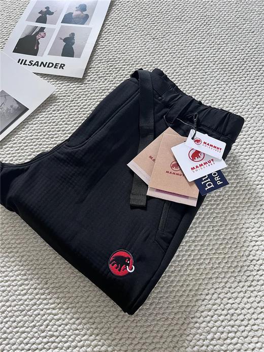 猛犸象红标男士防风防泼水软壳户外徒步休闲运动裤 商品图2