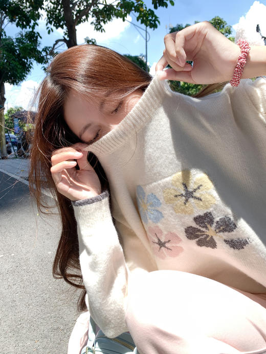 <曾小咸推荐>现货秒杀！微信超特价！圆领套头毛衣针织衫 日常139.99 立减50 秒杀89.99！ 商品图11