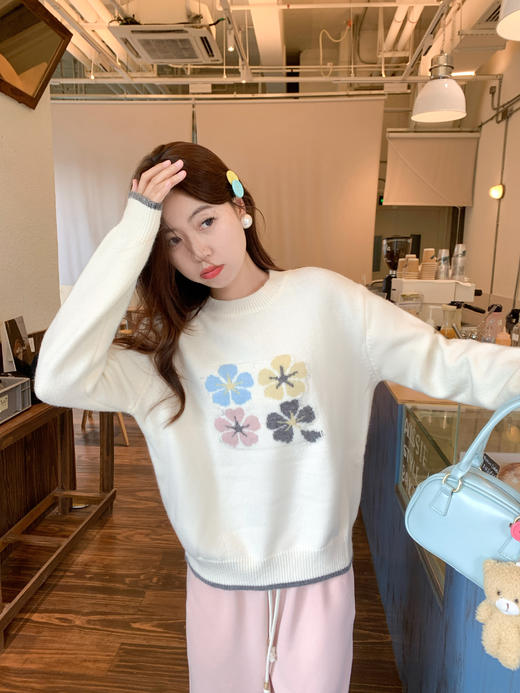 <曾小咸推荐>现货秒杀！微信超特价！圆领套头毛衣针织衫 日常139.99 立减50 秒杀89.99！ 商品图10