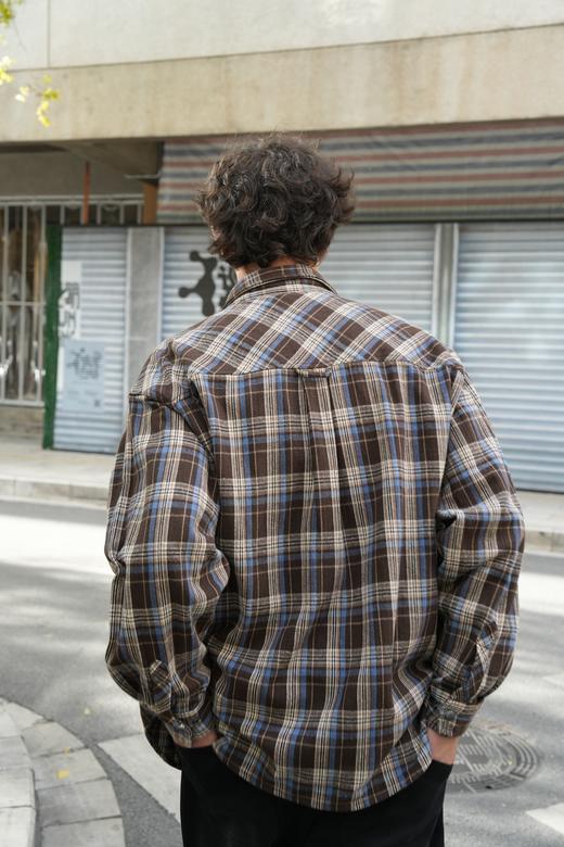 534025483撞色格纹衬衫外套 商品图3