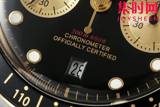 BLS帝舵碧湾计时系列79360N 间金黑盘 男士腕表
机芯：搭载7750 商品图4