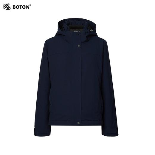 波顿女士秋冬季合身显瘦保暖一衣三穿甩帽常规款羽绒服LC762524 商品图5