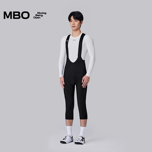MBO CARVICO®男子意式双核抓绒背带骑行七分裤 双箭头 T367(经销商专拍链接，非经销商拍单不发货) 商品图4