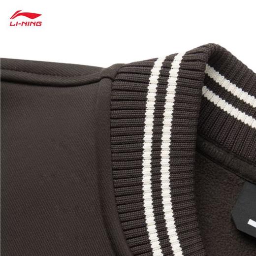 李宁男子2025加绒秋休闲连帽夹克外套AJDV003-1 商品图2