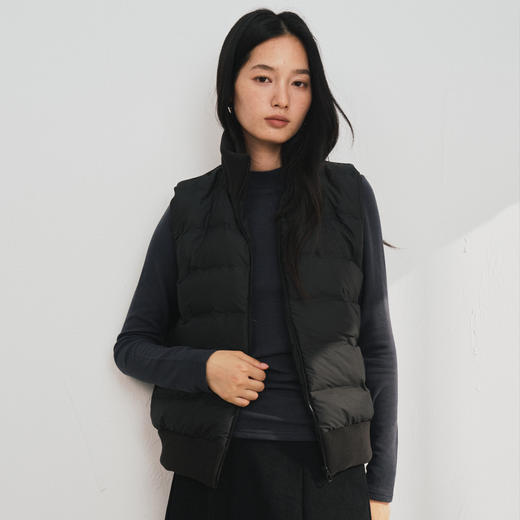 下单3-5天发货！SPLELED 轻绒小马甲 匈牙利白鸭绒 90%绒子含量，保暖不臃肿；四色可选，百搭好看 商品图3