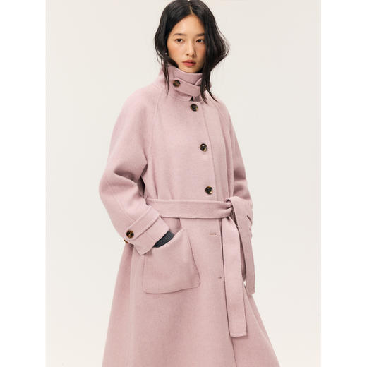 HeyDress双面尼插肩袖宽松大衣 商品图2