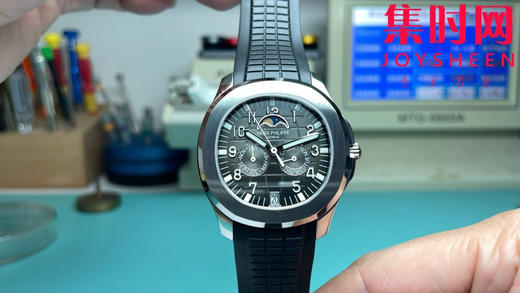 PP百达翡丽 分3K手雷5261R-001 新款笑脸对版原装到货！胶带对版原装，摆轮位置对版原装可调！扣升级对版原装！V2升级版！ 商品图0