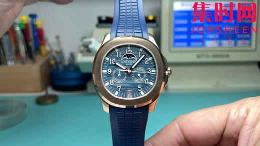 PP百达翡丽 分3K手雷5261R-001 新款笑脸对版原装到货！胶带对版原装，摆轮位置对版原装可调！扣升级对版原装！V2升级版！ 商品图0