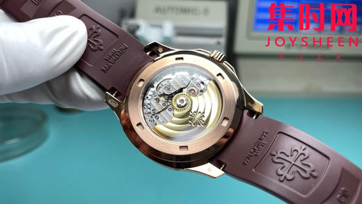 PP百达翡丽 分3K手雷5261R-001 新款笑脸对版原装到货！胶带对版原装，摆轮位置对版原装可调！扣升级对版原装！V2升级版！ 商品图6