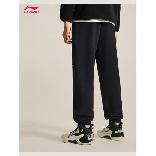 李宁男子2025束脚宽松卫裤运动裤AKLU213-1 商品图1