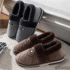 冬季男士包跟棉拖鞋特大码加肥加大号居家棉鞋保暖加厚底46 47 48大码保暖鞋子老人家保暖棉拖鞋 商品缩略图1