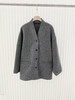 绵羊毛呢大衣外套 精选优质绵羊毛混纺面料 将温暖的质感平衡得恰到好处 直身版型宽松有度 极简V领的廓形感大衣 整体松弛而不失型格 商品缩略图9