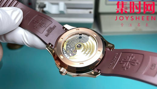 PP百达翡丽 分3K手雷5261R-001 新款笑脸对版原装到货！胶带对版原装，摆轮位置对版原装可调！扣升级对版原装！V2升级版！ 商品图5