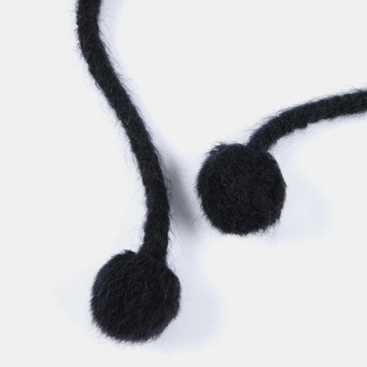 Herlian 2025冬季圣诞树图案护耳设计针织帽 商品图3