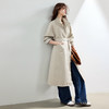 VICTORIA&VERA秋季【无皱随行】不易皱长款宽松风衣条纹袖口设计通勤气质外套 商品缩略图9