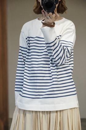 ordinary fits条纹T恤