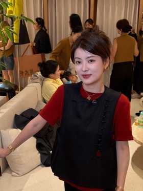 国风系列——丝麻国风马甲