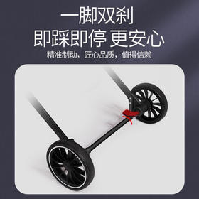 ANGI BABY婴儿推车可坐可躺可折叠新生儿减震婴儿车高景观双向手推车童车