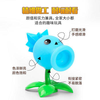 PLANTS VS ZOMBIES玩具全套可发射豌豆射手玩偶公仔新年礼物男孩生日6-10岁 商品图7