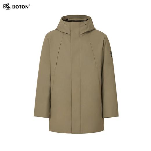 波顿男士秋冬 中长羽绒服 宽松暖适 锁温防钻绒百搭款MC831524 商品图5