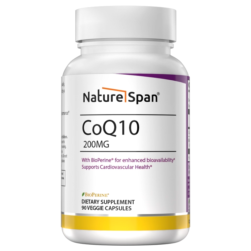 辅酶Q10 200mg90粒美国进口NatureSpan倍能适