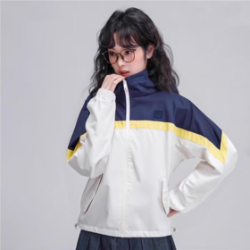 李宁女子2025春秋连帽健身风衣运动外套AFDV958-2