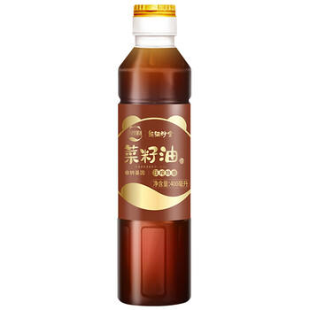 熊猫炒堂 【保真菜籽油】压榨特香菜籽油 400ml 物理压榨四川风味非转基因 /粮油调味 /食用油 /菜籽油 商品图6
