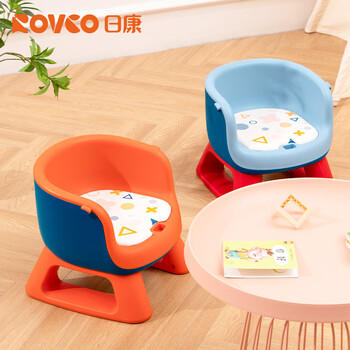 日康（rikang）宝宝餐椅 叫叫椅婴儿学坐椅多功能儿童吃饭餐桌 RK-X2009-3 蓝色 商品图5