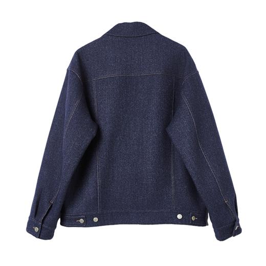 棉仓367811001-廓形底特律牛仔毛呢夹克 商品图3