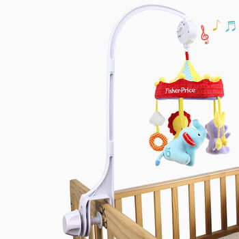 费雪（Fisher-Price）安抚床铃婴儿床挂件新生儿八音盒摇篮曲安抚幼儿童生日礼物礼品 商品图1