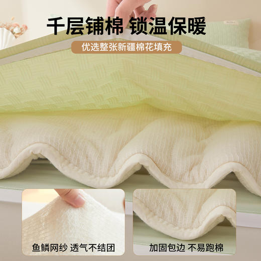 【被套可拆卸清洗】华夫格可拆洗新疆棉花被 冬被春秋被被芯 商品图4