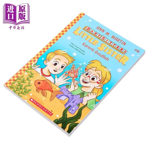 【中商原版】保姆俱乐部之小保姆16 凯伦的金鱼 Karens Goldfish Baby sitters Little Sister 16 英文原版  Ann M Martin 商品图1