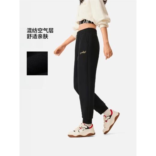 李宁女子2025春季束脚运动裤AKLV106-1 商品图1