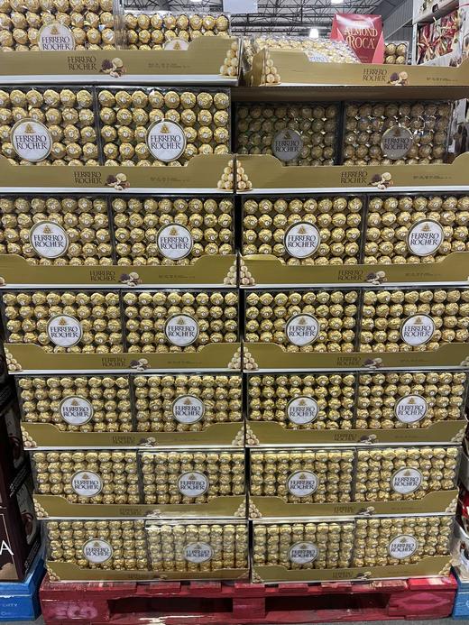 到手价198元/盒 Ferrero费列罗棒子夹心巧克力礼盒装600克 48粒 美国代购，无中文标签，介意慎拍 商品图7