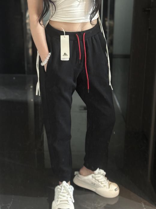 a迪龙年限定黑色束脚卫裤(波哥穿m,蕾姐S码) 商品图5