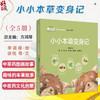 全5册 小小本草变身记（薄荷妙用多 蚕??变中药 藿香奇遇记 橘皮变变变 山楂变身记）李诺娅绘 中国中医药出版社9787513297103 商品缩略图0