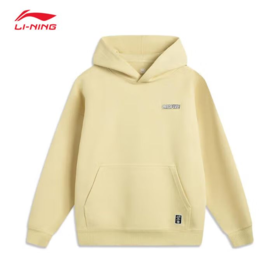李宁男子2025套头连帽运动卫衣AWDV029-3