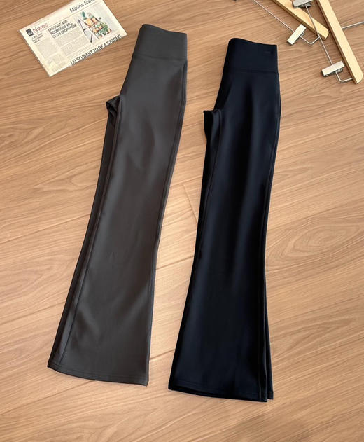 lu同款一体加绒喇叭裤102109 商品图10