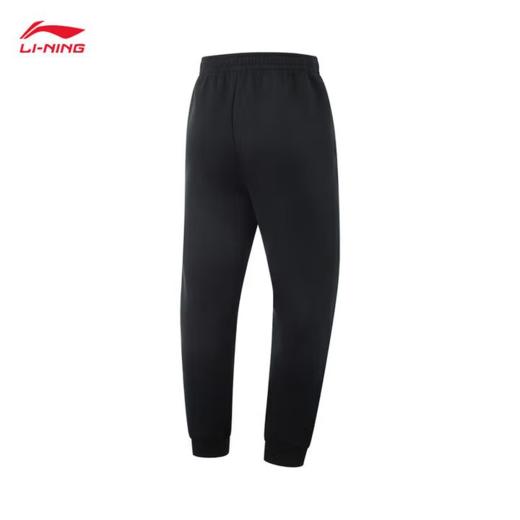 李宁男子2025春季束脚宽松健身运动裤卫裤AKLV141-1 商品图1
