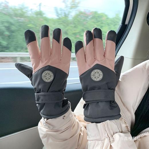 男女款冬季户外保暖手套 骑电动车必入！保暖+触屏+防水防风 耐低温面料 抗风防滑耐磨 内里加绒蓄热 亲肤保暖  贴合手掌戴上不显得臃肿 分男女款式选择~ 商品图8