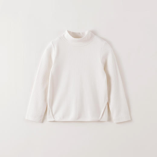 【科技发热】马克珍妮女童防风保暖绒绒高领打底衫2025年秋冬新款551223 商品图2