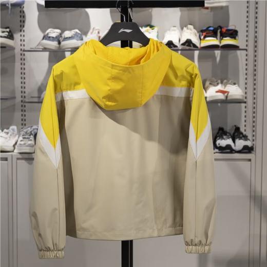 李宁女子2025春秋连帽健身风衣运动外套AFDV958-1 商品图1