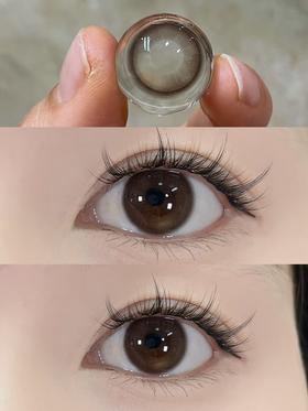 Brown Color 小卧蚕【日抛】