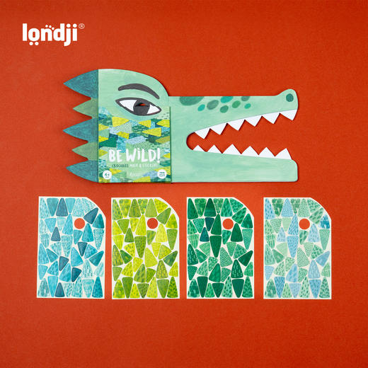 londji 狮子 创意面具 适合4岁+ 手工贴纸 派对装扮 西班牙品牌-AC023U 商品图9