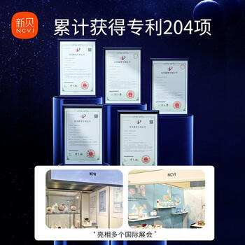 新贝吸奶器 电动吸奶器双边无痛全自动  拔奶器 大吸力便携吸乳器8775 商品图4