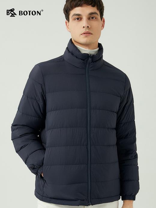 [一衣三穿]波顿男士秋冬季中长款易清洗可拆卸高端保暖风衣羽绒服MC820523 商品图3