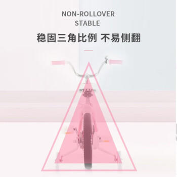 永久（FOREVER） 儿童自行车4-6-8-10岁男女款童车脚踏车辅助轮 16寸粉色升级款 商品图2